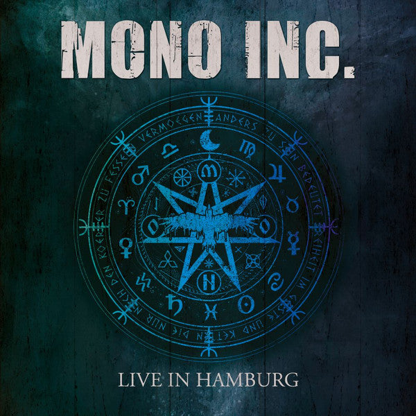 Mono Inc. – Live In Hamburg,  3xLP, Turquoise Transparent Marbled Vinyl