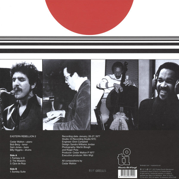 Cedar Walton ･ Bob Berg ･ Sam Jones ･ Billy Higgins – Eastern Rebellion 2 ,   Limited Edition, Numbered 000764, White
