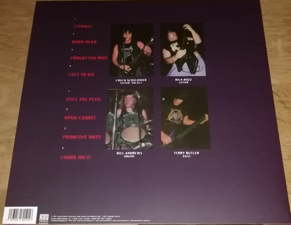 Death  – Leprosy    ,  Reissue, Remastered, 180g