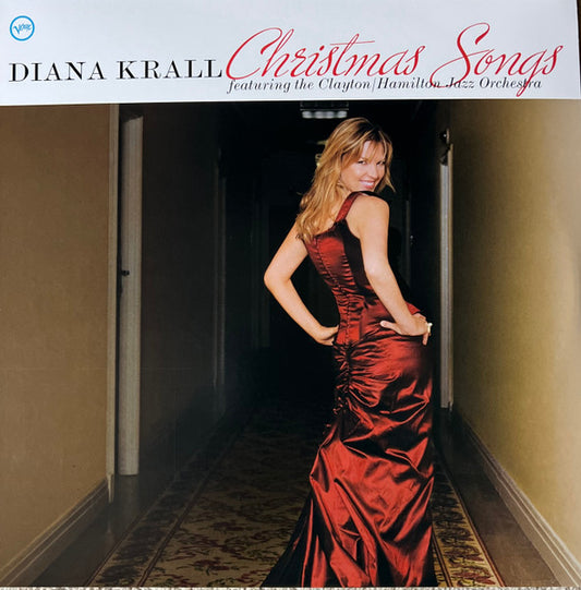 Diana Krall Featuring The Clayton-Hamilton Jazz Orchestra – Christmas Songs, Red/Green Split Color Vinyl