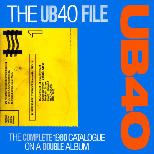UB40 – The UB40 File    ,,  2 LP , Gatefold