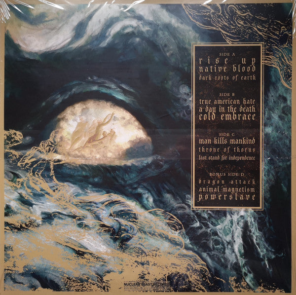 Testament – Dark Roots Of Earth, 2 x LP, Limited Edition, Clear Gold/Green Splatter Vinyl