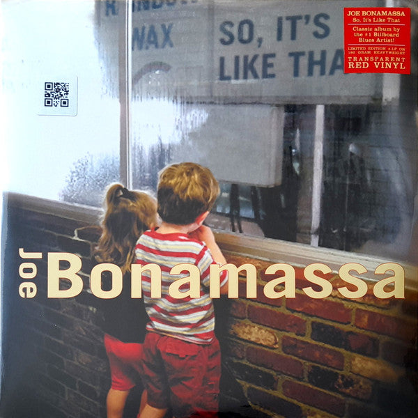 Joe Bonamassa – So It's Like That, 2xLP, Gatefold, Limited Edition, Reissue, Red Transparent Vinyl, 180 gram