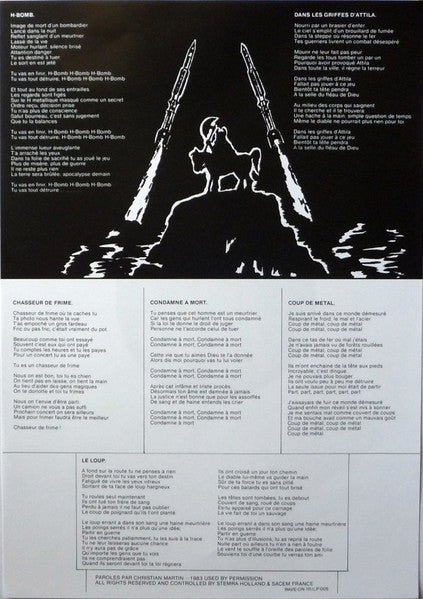 H-Bomb– Coup De Metal