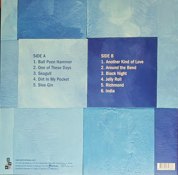 Joe Bonamassa – Sloe Gin, Blue Transparent Vinyl