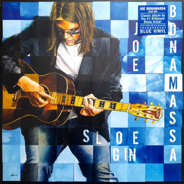 Joe Bonamassa – Sloe Gin,  Limited Edition, Reissue, Blue Transparent Vinyl, 180 gram