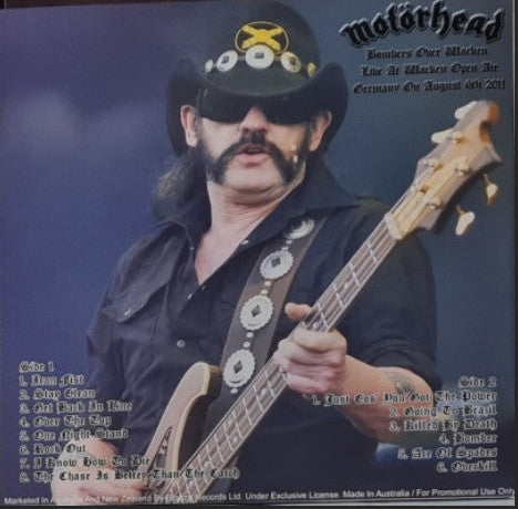 Motörhead – Bombers over Wacken   ,  Gatefold , black vinyl , Live 2011