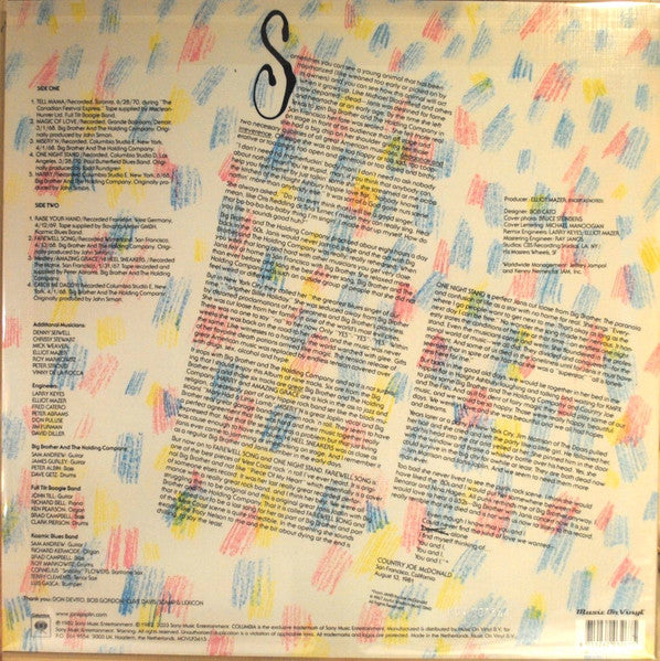 Janis Joplin – Farewell Song, Limited Edition, Numbered, Red & White Marbled