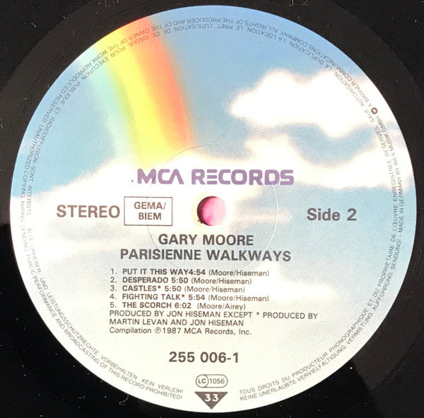 Gary Moore Featuring Phil Lynott, Don Airey, Jon Hiseman And John Mole – Parisienne Walkways