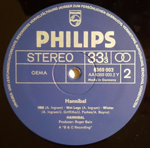 Hannibal – Hannibal, Gatefold