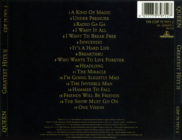 Queen – Greatest Hits II