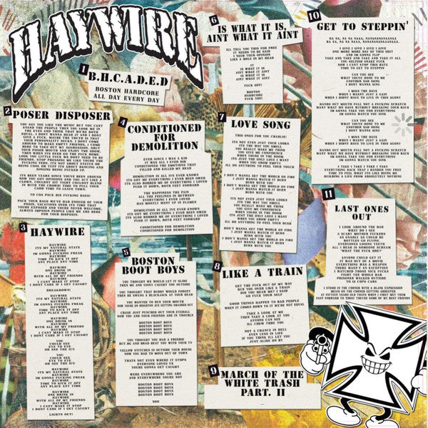 Haywire  – Conditioned For Demolition   , color vinyl , + Poster