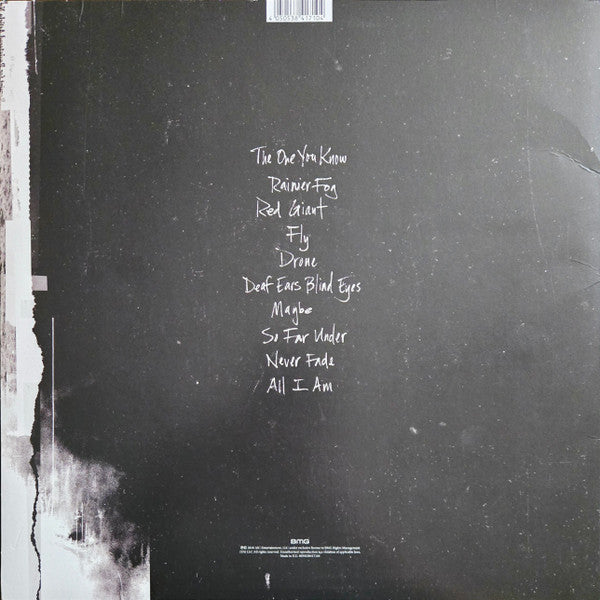 Alice In Chains – Rainier Fog , 2 LP , Single Sided, Etched , Smog vinyl , 5th Anniversary