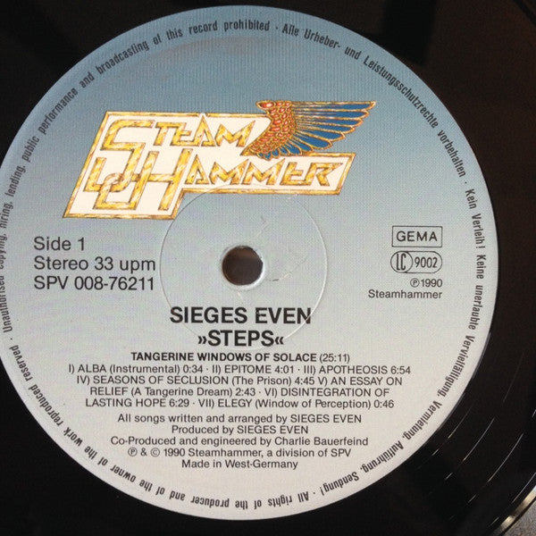 Sieges Even – Steps   ,  Gatefold