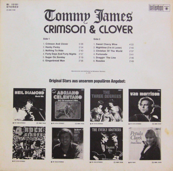 Tommy James – Crimson & Clover