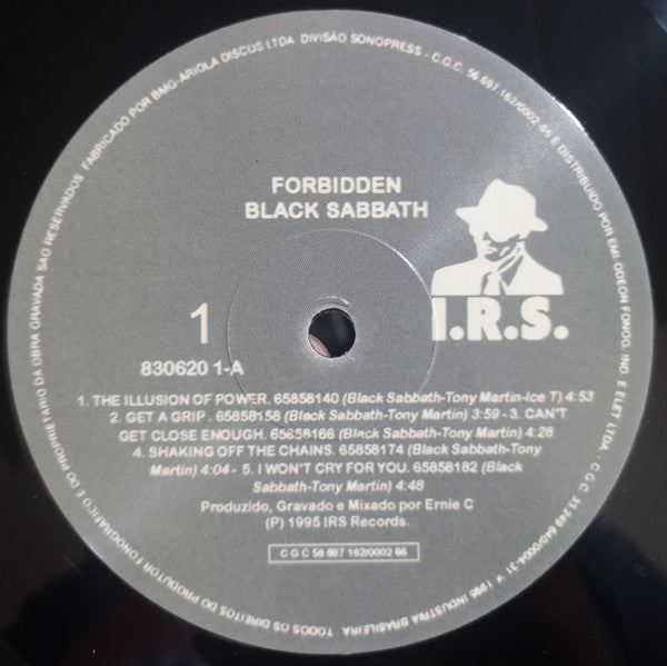 Black Sabbath – Forbidden    ,  marble vinyl