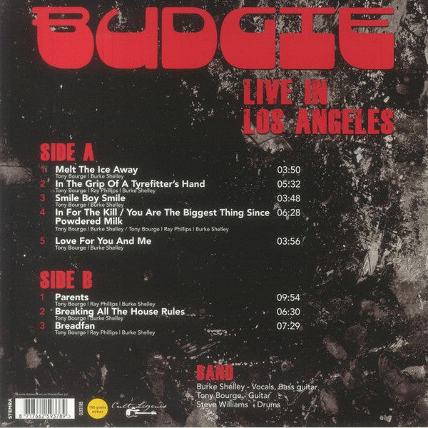 Budgie – Live In Los Angeles