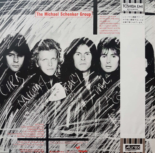 The Michael Schenker Group – MSG    , cu OBI , + stickers