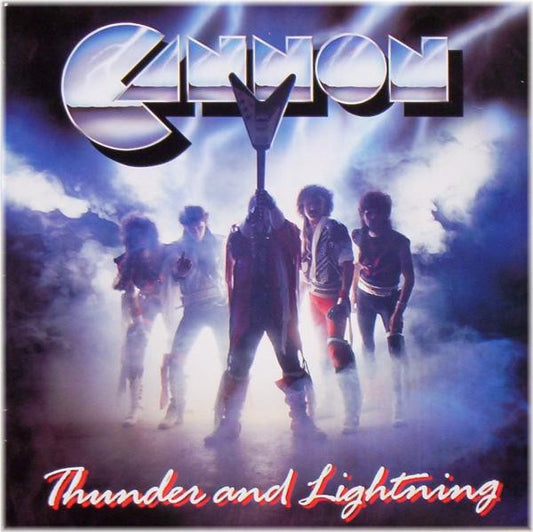 Cannon  ‎– Thunder And Lightning   ,  1 press  Germany