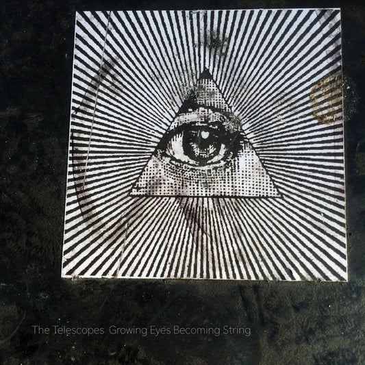 The Telescopes ‎– Growing Eyes Becoming String  ,   Limited Edition, Clear Frosted