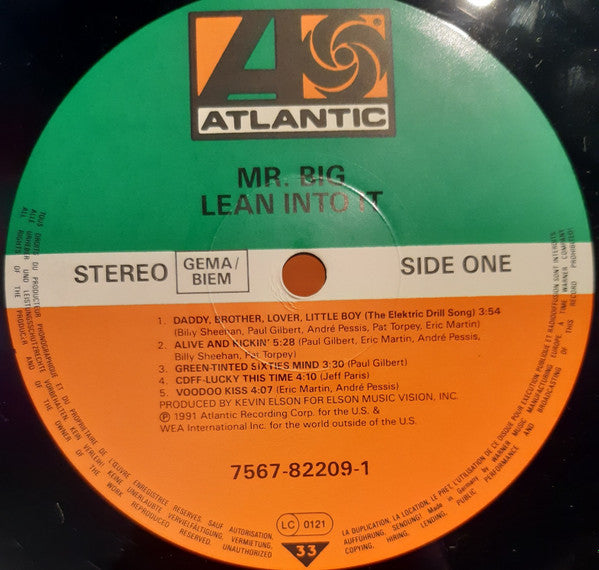 Mr. Big – Lean Into It