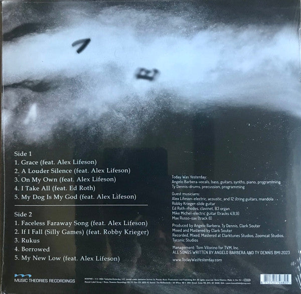 Today Was Yesterday – Today Was Yesterday    ,  ex guitar from Rush and Doors , Limited Edition, Red