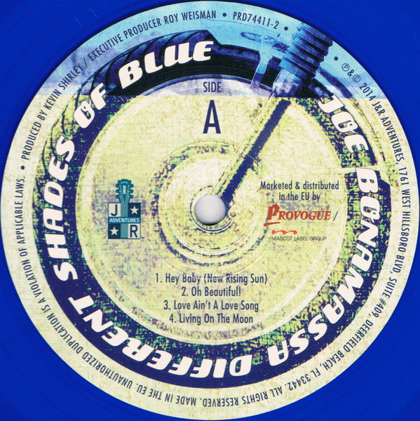 Joe Bonamassa – Different Shades Of Blue, 2xLP, Gatefold, Blue Vinyl, 180 gram