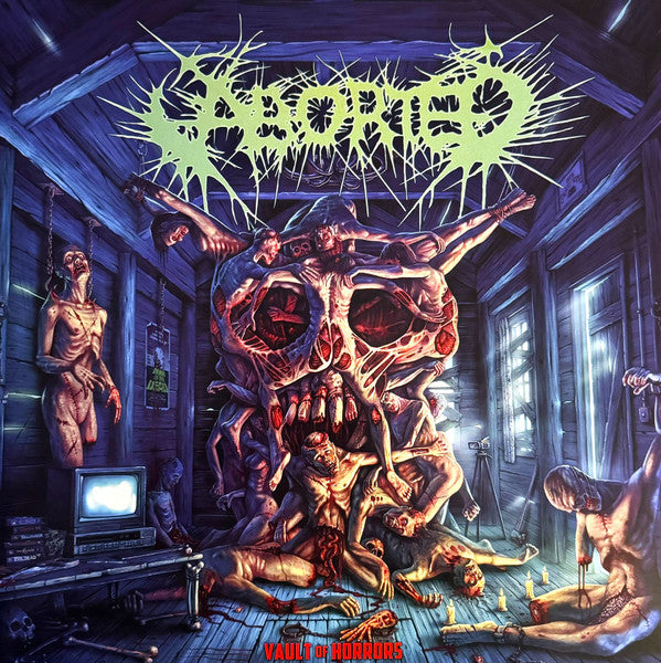 Aborted – Vault Of Horrors, Purple / Black Split