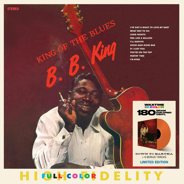 B.B. King – King Of The Blues, Limited Edition, Red Vinyl