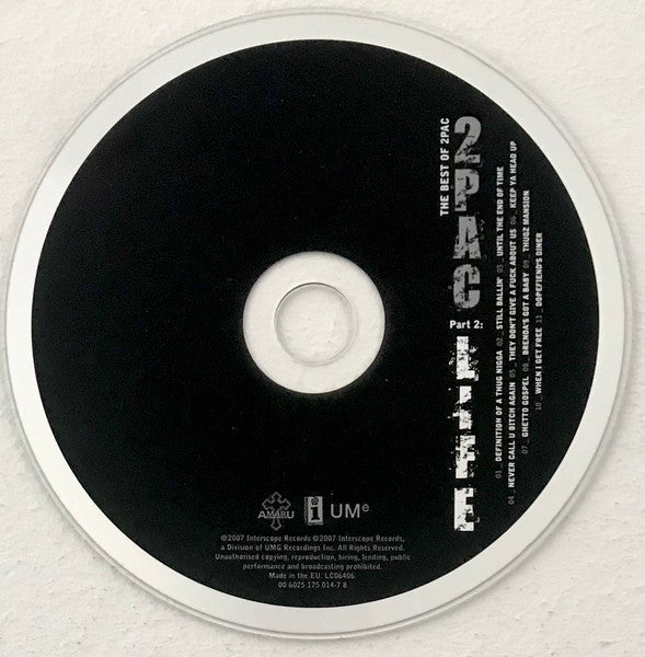 2Pac – The Best Of 2Pac - Part 2: Life  ,  CD , DIGIPACK