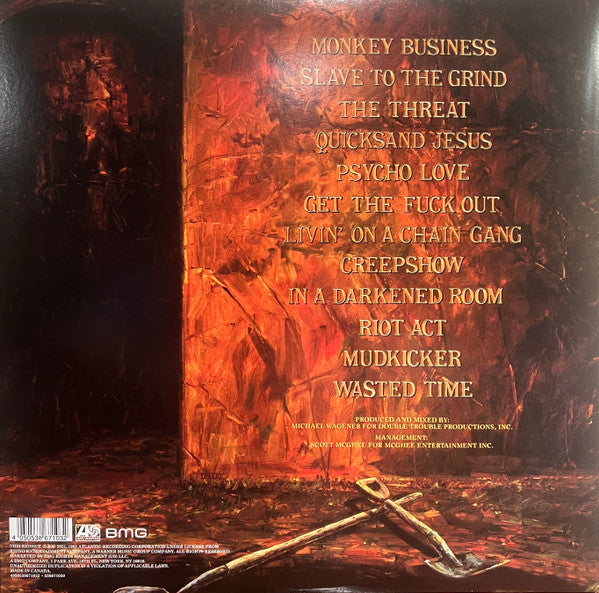 Skid Row – Slave To The Grind   ,  2LP , 180 gram , gatefold