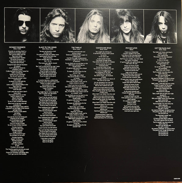 Skid Row – Slave To The Grind   ,  2LP , 180 gram , gatefold