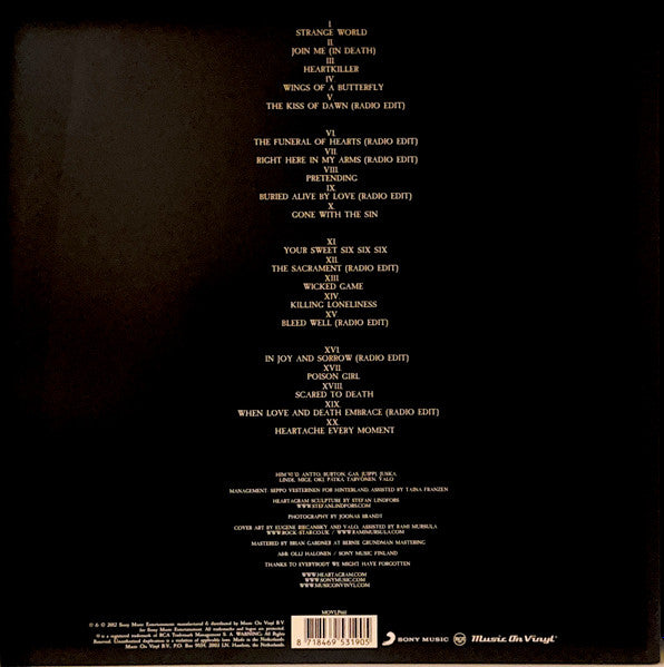 HIM– XX, 2xLP, Gatefold