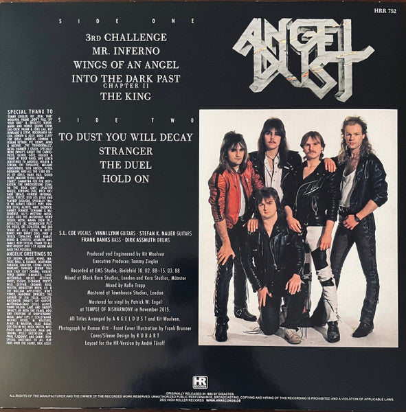 Angel Dust – To Dust You Will Decay, Multi- Splatter Vinyl