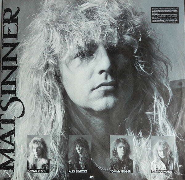 Mat Sinner ‎– Back To The Bullet    ,,   1 Press German