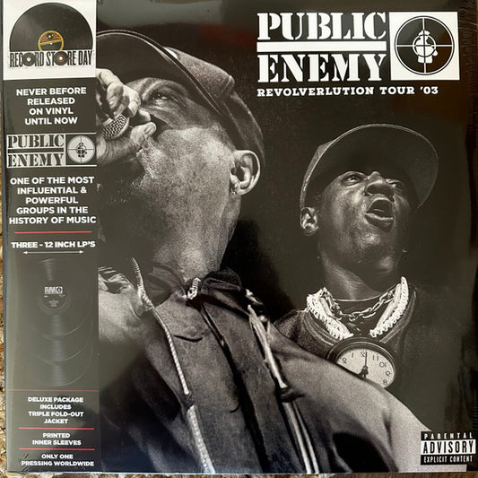 Public Enemy – Revolverlution Tour 2003, 3xLP, Deluxe Edition Package