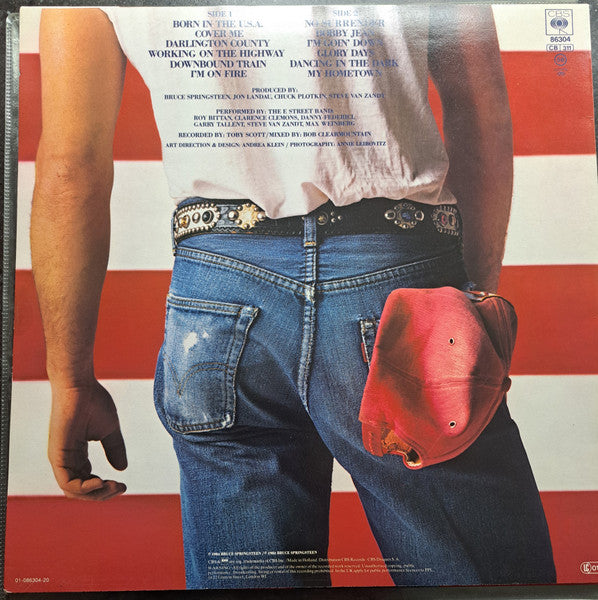 Bruce Springsteen – Born In The USA, Red Label