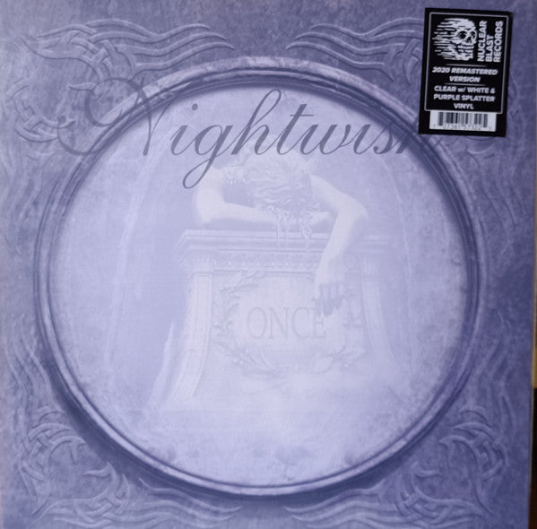 Nightwish ‎– Once   ,  2LP, Gatefold , Clear w/White & Purple Splatter vinyl