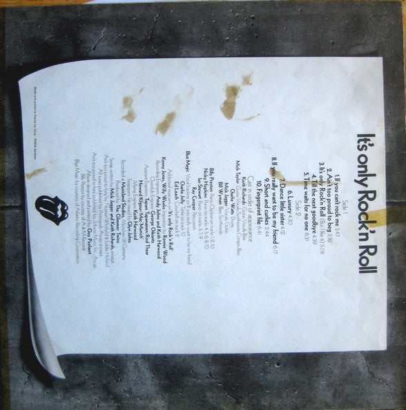 The Rolling Stones ‎– It's Only Rock 'N Roll