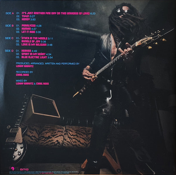 Lenny Kravitz – Blue Electric Light  ,  2LP , Gatefold , + 16 page booklet ,  180 gram