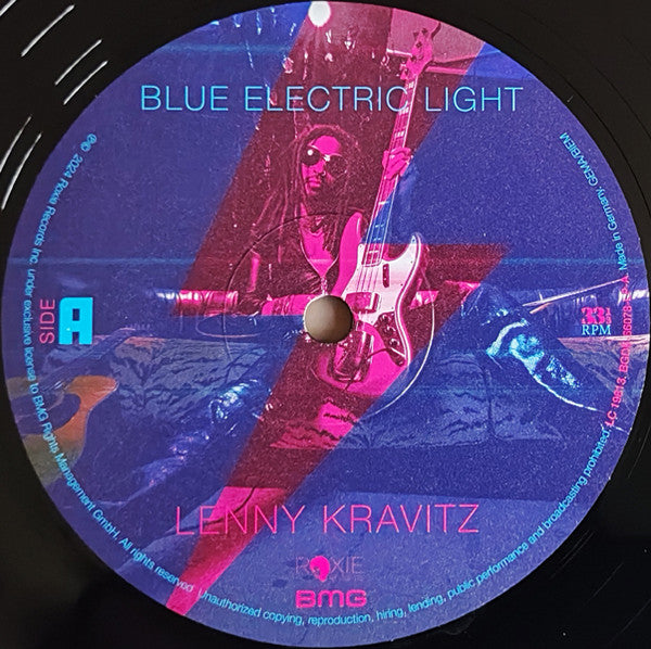 Lenny Kravitz – Blue Electric Light  ,  2LP , Gatefold , + 16 page booklet ,  180 gram