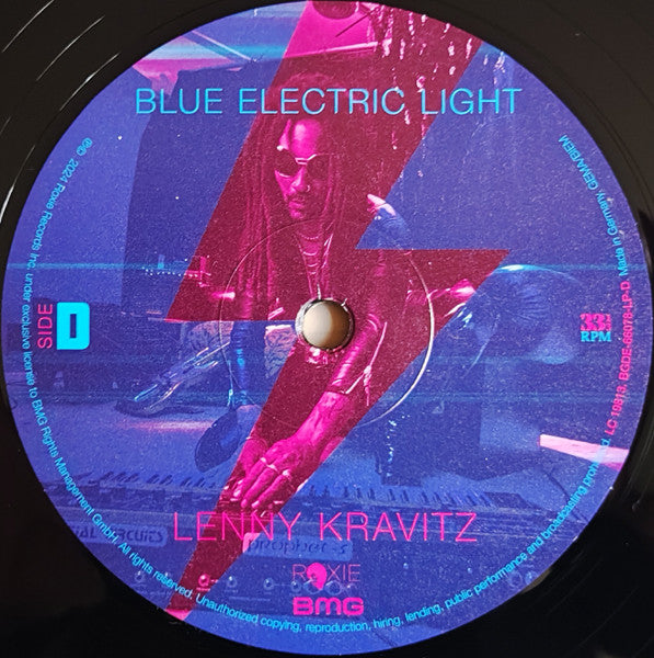 Lenny Kravitz – Blue Electric Light  ,  2LP , Gatefold , + 16 page booklet ,  180 gram