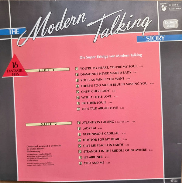 Modern Talking – The Modern Talking Story, Gatefold
