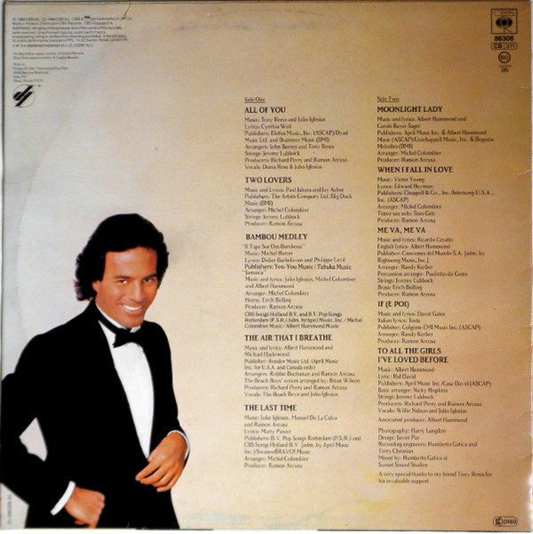 Julio Iglesias – 1100 Bel Air Place