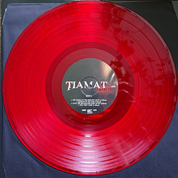 Tiamat – Amanethes   ,  2LP , Limited Edition, Transparent Red , Gatefold