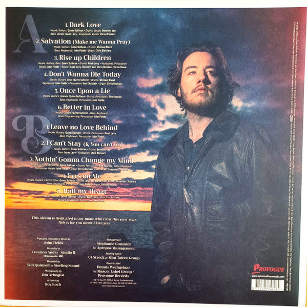 Quinn Sullivan – Salvation, Limited Edition White Vinyl
