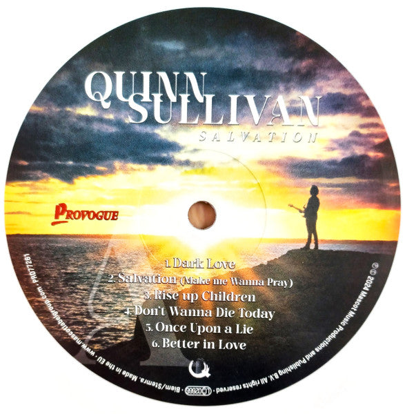 Quinn Sullivan – Salvation, Limited Edition White Vinyl
