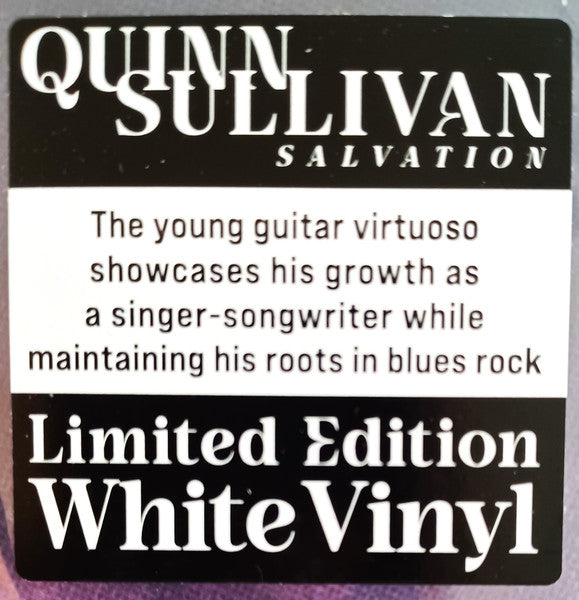 Quinn Sullivan – Salvation, Limited Edition White Vinyl