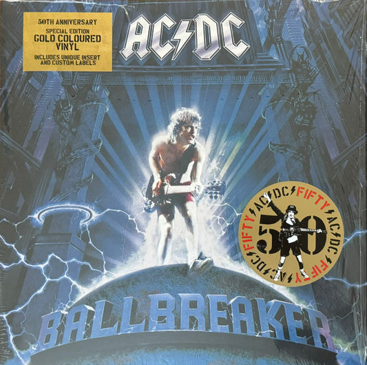 AC/DC ‎– Ballbreaker  ,  Gold, 180g, 50th Anniversary Edition