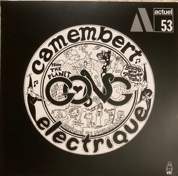 Gong – Camembert Electrique, Clear Marbled Vinyl